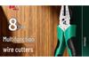 Three-Piece Industrial Grade Japanese Steel Pliers Set: Wire, Needle-Nose, and Diagonal Pliers for Electricians