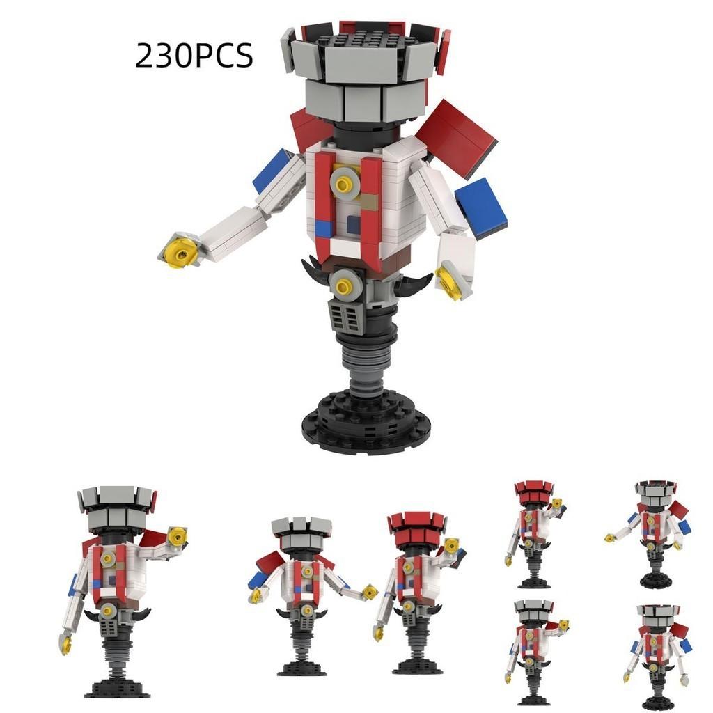 Skibidi Toilet Building Blocks Toy Diy Plastic Abs Construction Set 230 Pieces