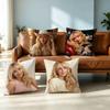 Sabrina-A Carpenter Singer-R Square Double-Sided printed Pillow Case Bedroom Bedside Pillow Sofa Cushion Cover Gift