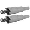 2Sets Hard Alloy Hole Saw Cutter   Drill Bit Cutting Tool High Efficiency for Hole Opening