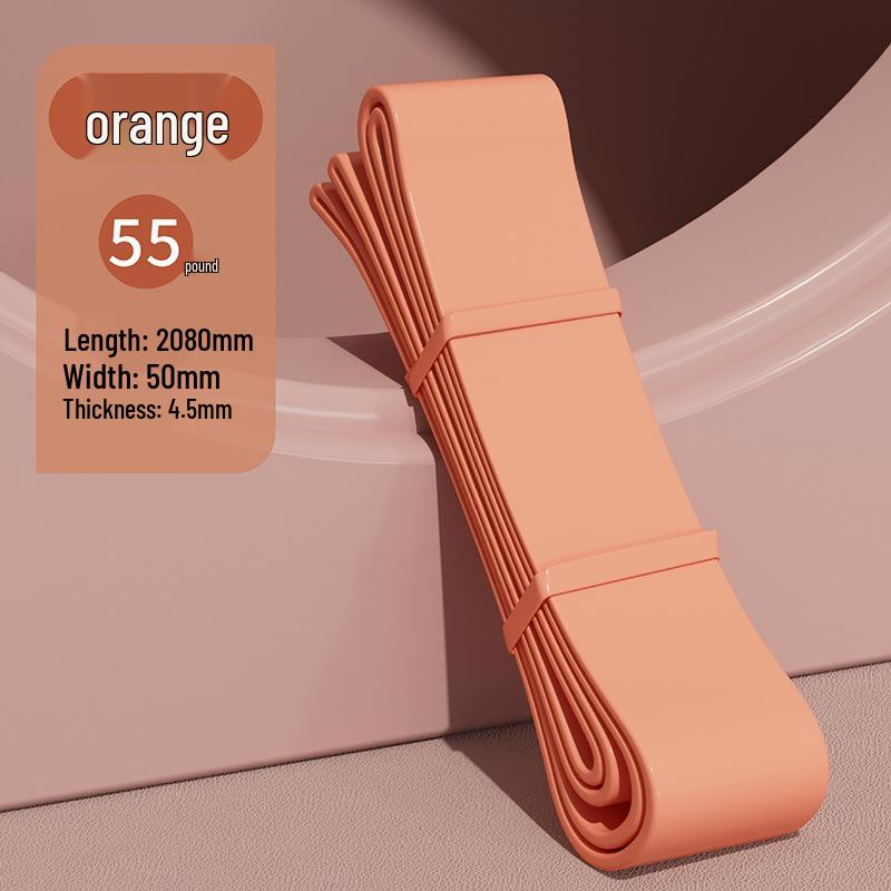 Silicone Resistance Yoga Fitness Bands for Stretching and Leg Training