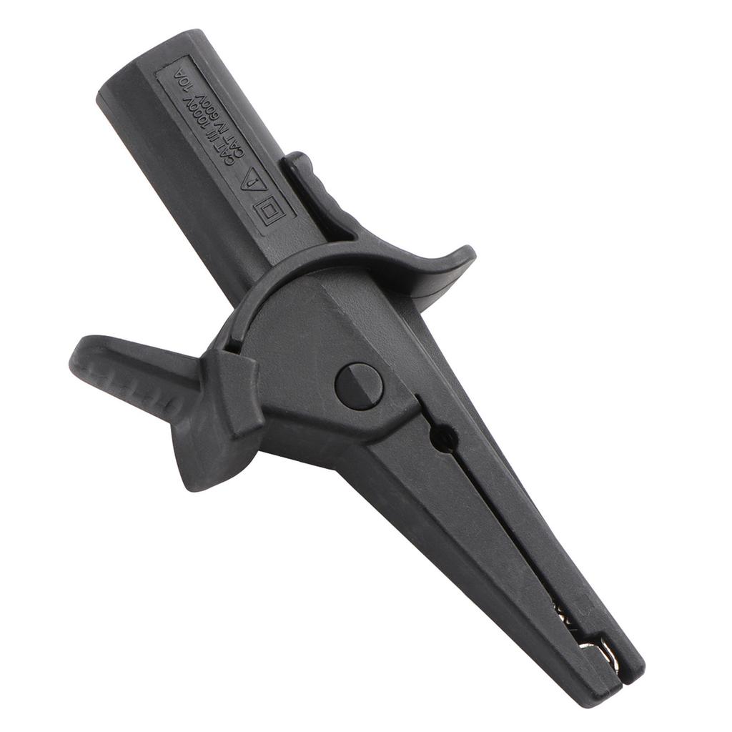 Battery Test Clip Insulated Alligator Clip 4Mm Banana Plug Multimeter Pen Cable Clamp for Electrical Projects Solar Panel Car