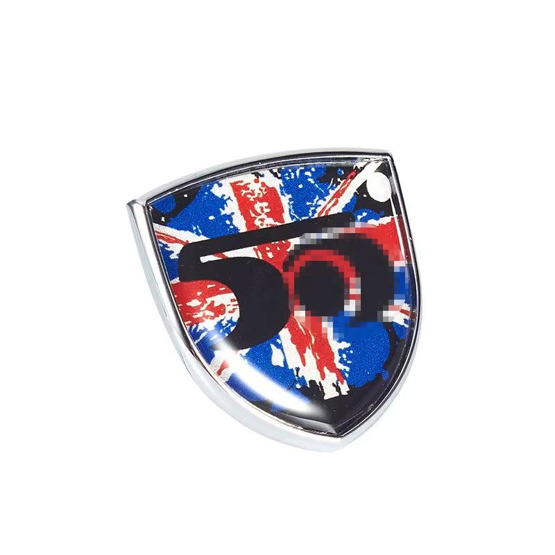 Car Decal Sticker Accessories Alloy Badge Paste Shield Styling Cover Universal F54 F55 F56 F60 R55 R56 R60