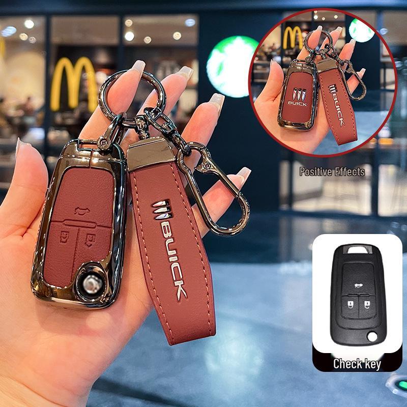 Folding Metal Key Case for Buick Excelle, Yue Lang 10-20 models