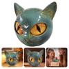 Decorative Cat Stone Figurine Kitten Sculpture for Home Windows and Party Decorations
