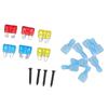 LED Light Bar Wiring Harness Kit 16AWG On Off 2 Gang Rocker Switch Panel Power Relay Fusing Terminal Block for ATV Car Boat Truck