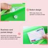 Durable PVC Bag Waterproof Document Bag File Organizer Envelope Folder A5 File Folders