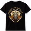 Motorcycle T-Shirt Biker Graphic Tee Chopper Rider Motorbike Rock Gift Top