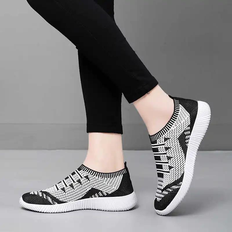 Fashion PU Leather Ankle Woman's White Sneakers Ladies Mary Jane Loafers Shoes Blue Tennis Sport Runings Vzuttya High End 0