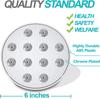 High Pressure Powerful Rain Showerhead Chrome ABS Shower Head