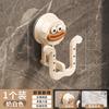 Bathroom Slipper Rack No Punching, Storage Hook, Bathroom Slipper Hanger, Toilet Door Rear Suction Cup Rack, Wall Hanging