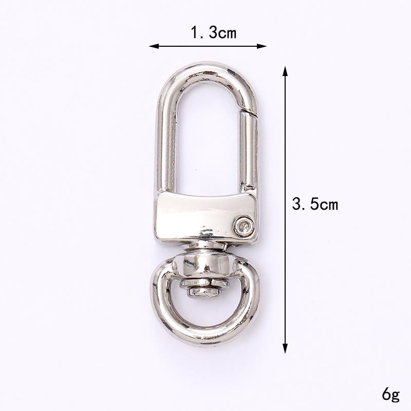 Yi Lian Schmuck Zinklegierung Herzplatte Schlüsselanhänger mit Karabinerverschluss