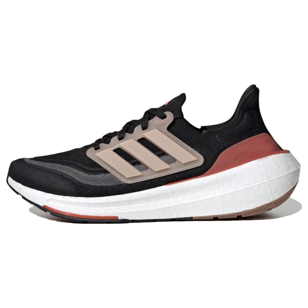 Adidas UltraBoost Light Black Wonder Taupe Unisex Sneakers Core-Black Grey-Six HQ6344