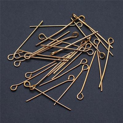 9 Pins Nadel T-Pin Nadeln Zubehör Teile Herrenschmuck Massiv Elegant Handwerk