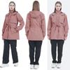 Rainwear Top and Bottom Stretch Suitable for and Outdoor Activities [TopKylin] Women's Set Raincoat, Set, Warm, Waterproof, Windbreaker, Material,