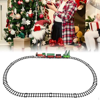 Electric Train Toy, Set, Kid Toy Puzzle Toys, Christmas Railway Track Set for