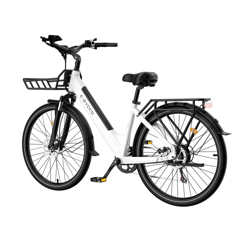 Elektrické kolo E·Bycco V1, 250W motor, 36V 15,6Ah odnímatelná baterie, maximální rychlost 25 km/h