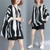 2021 Summer Plus Size Batwing Sleeve Chiffon Top - Loose Fit, Slimming Fashion