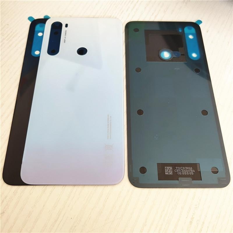 New For Xiaomi Redmi Note 8 Note8 Back Battery Cover Glass Door Rear Housing