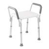 Bathroom Stool With Backrest
