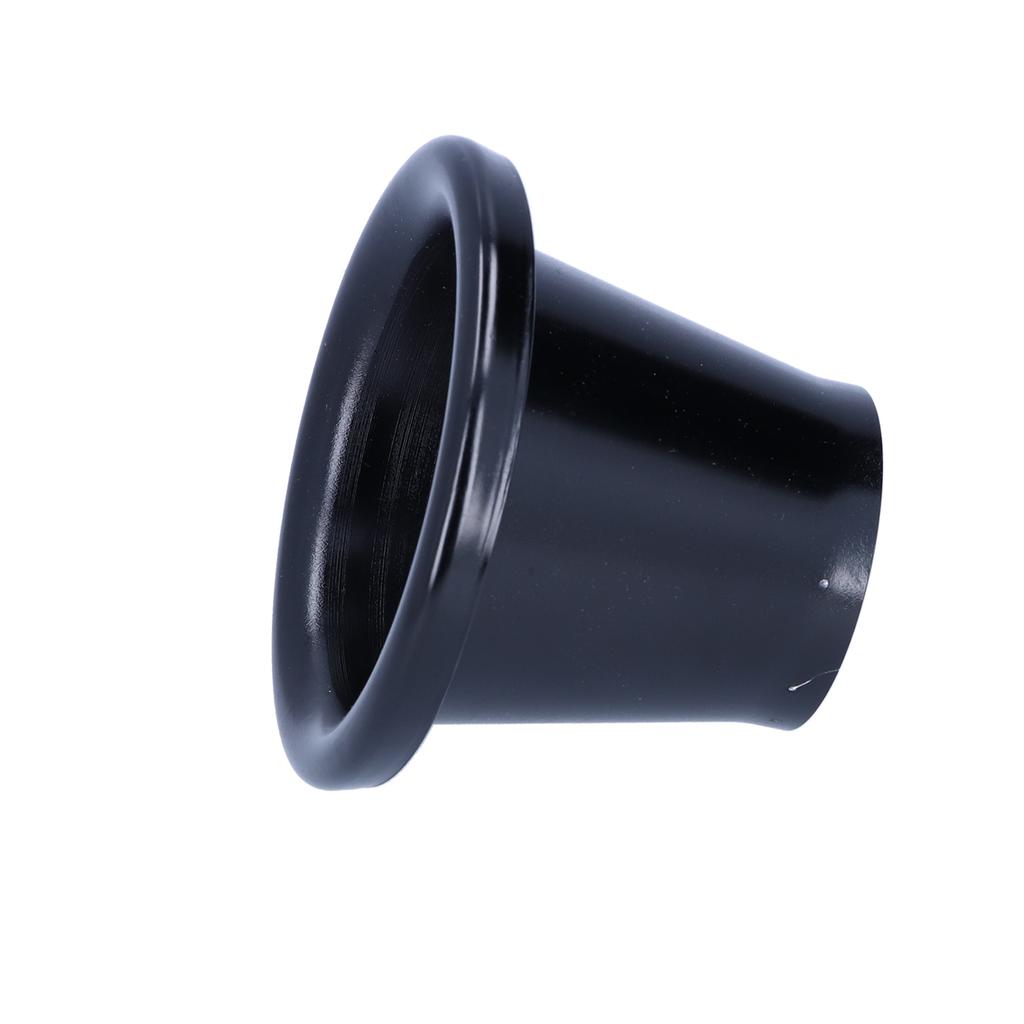 1.9in Air Intake Turbo Horn Velocity Stack Adapter CNC Aluminum Car Modification AccessoryBlack