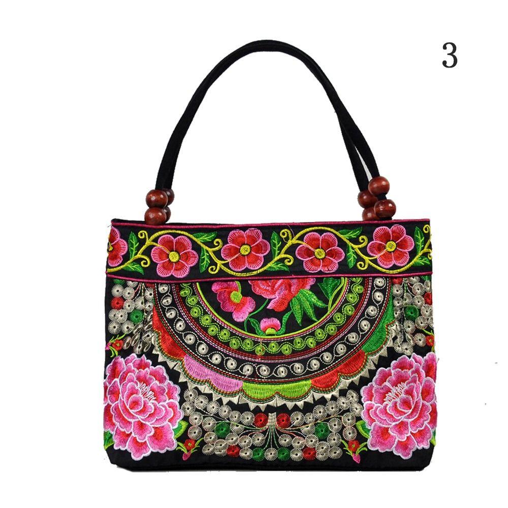 

Сумки з вишивкою великої місткості, полотняні сумки, ретро сумка-тоут для покупок, жіночі 03