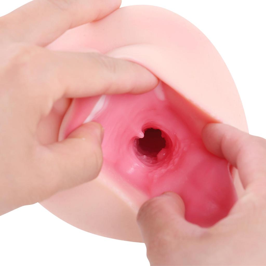 Men's Sex Doll Oral Sex With Teeth With Tongue TPE Soft Skin Masturbation Cup Adult Erotic Sex Toy