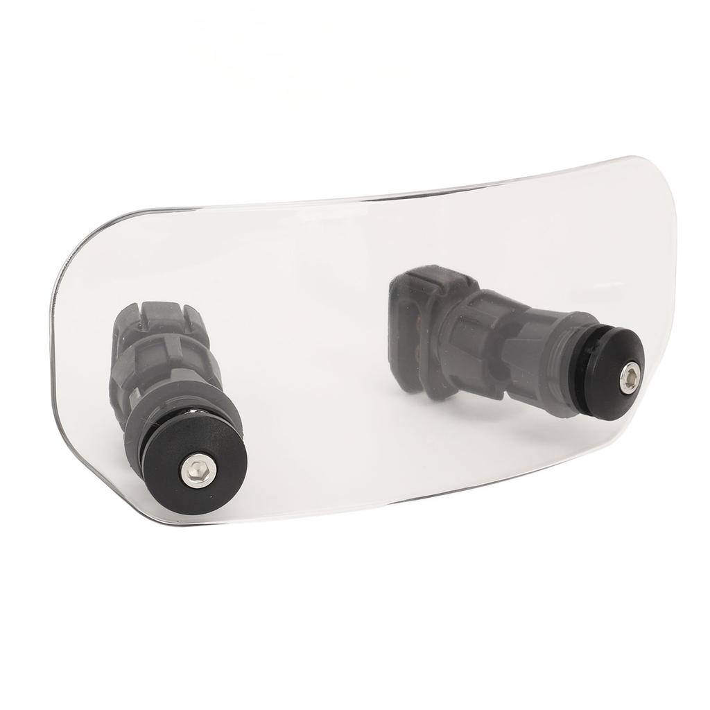 Motorcycle Windscreen Adjustable Protective Noise Reduction Windshield Wind Deflector for Motorbike