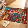 Australian Aboriginal Style 27 Floor Rug Office Rug Perfect for Kitchen Balcony Hallway Playrooms Anti-slip Rug Anime Office Decor