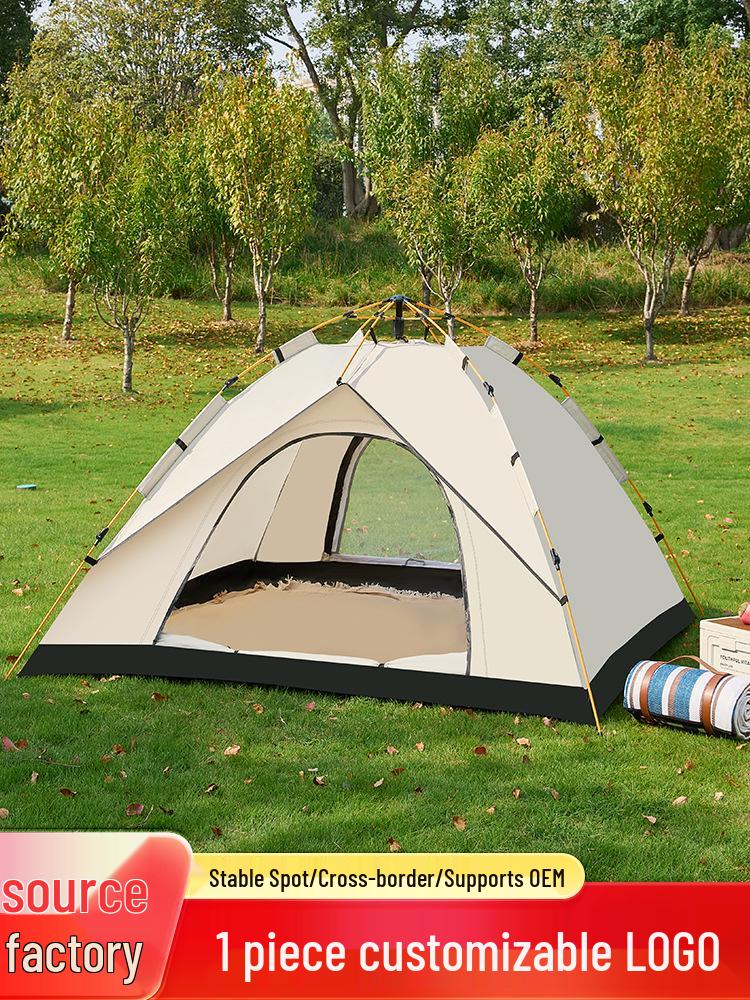 Automatic Foldable Camping Tent - Portable, Thickened, Rainproof & Sun-Protected for Outdoor & Indoor Use
