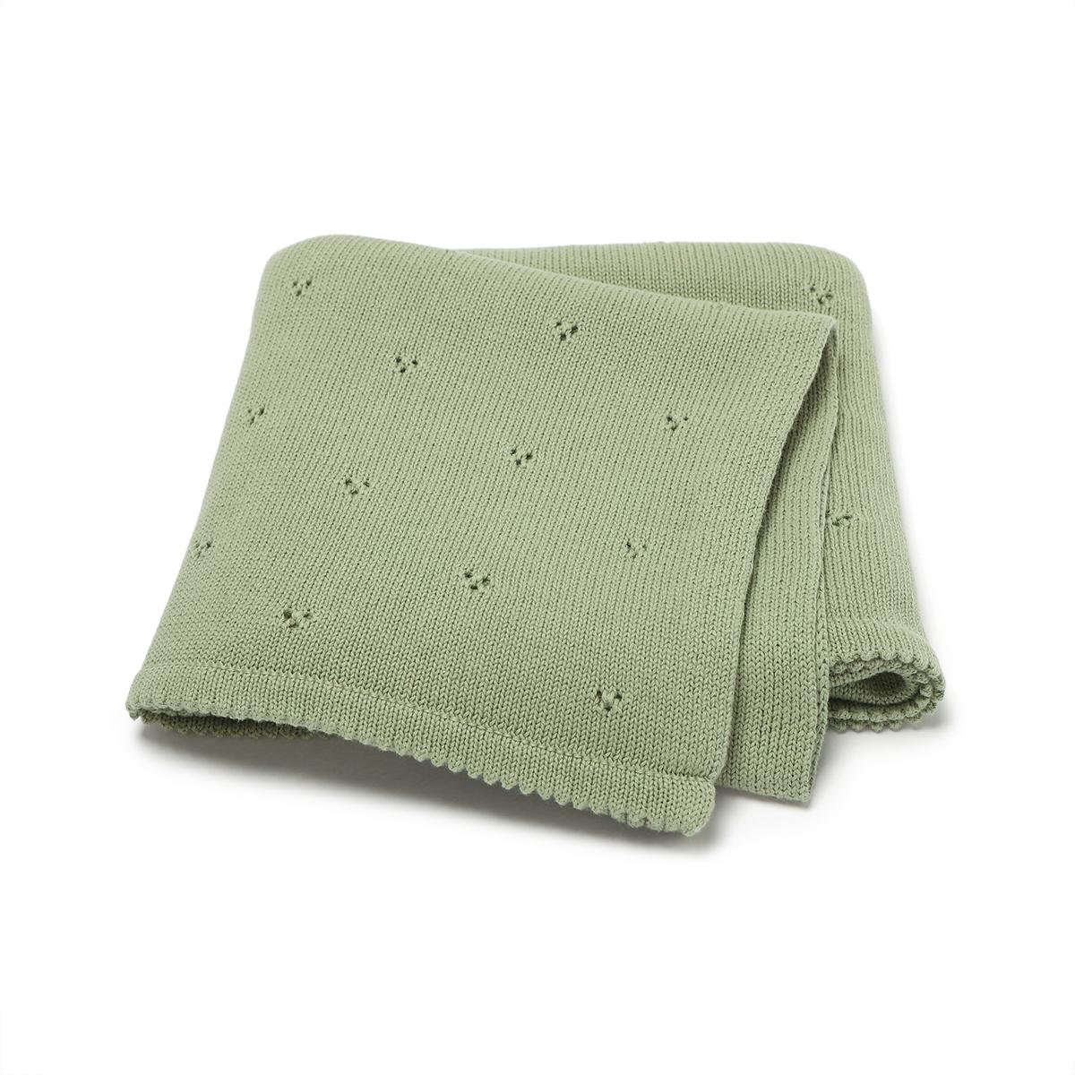 Douces Couvertures d'emmaillotage en Mousseline de Couleur Unie pour Bébés Garçons et Filles, Couvertures de Sécurité en Coton Biologique pour Nourrissons, Couvertures de Réception (Light Green,70 By 90) vert clair