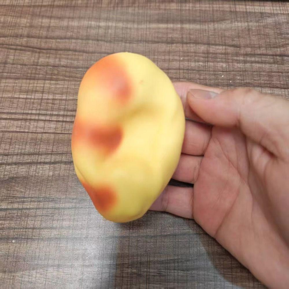 Cracking Sound Bread Crunchy Squishy Hand Relax Blocks Filled Squishy  Children Gifts