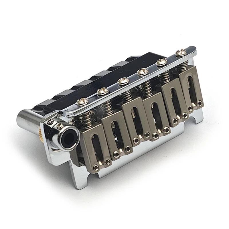Classy-For Electric Guitar Parts Small Double Locking System Tremolo Bridge String Spacing 10.5Mm Black Tremolo Seat