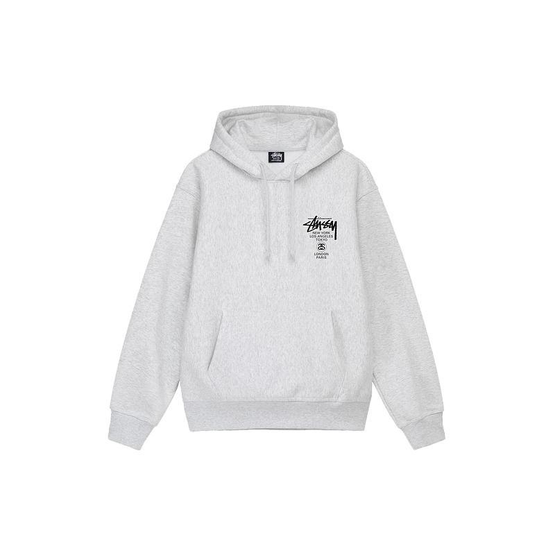 Stussy World Tour Pigment Dyed Hoodie Unisex 3923851