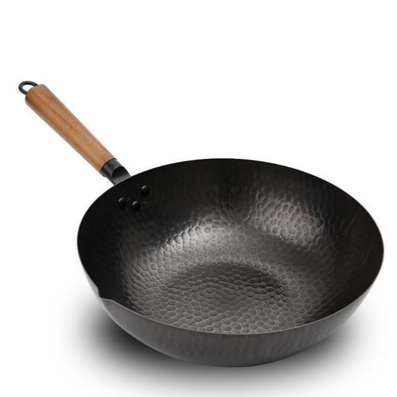 Lilang Handmade Uncoated Iron Wok