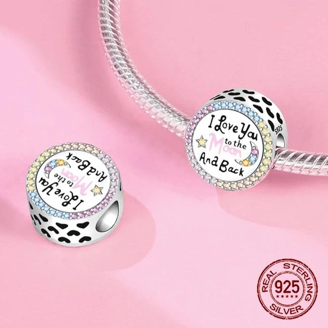 Copper Classic Purple Heart Shape Dragon Pegasus Butterfly Charms Beads Fit 3Mm Original Bracelet Diy Jewelry Gift