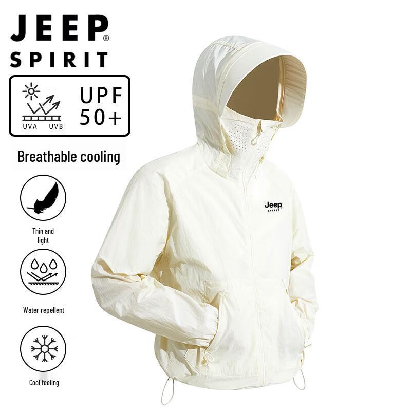 JEEP SPIRIT Unisex UPF50+ Sun Protection Jacket