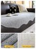 1Pc Chenille Irregular Shape Sofa Cushion Soft Smooth Sofa Cover for Living Room Non-Slip Four Season Universal Couch Slipcovers