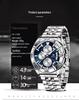 BENYAR Men's Quartz Multifunctional Waterproof Luminous Watch 5180