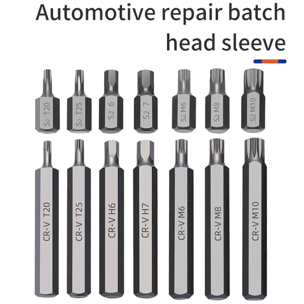 40Pcs High Quality Socket Bit Kits 40-Piece Set Batch Head Set  Automotive Repair