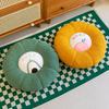 Creative Fruit Seat Cushion Round Throw Pillow Plush Toy Office Lunch Break Thickened Pillow Driving Waist Rest