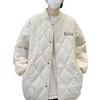 Men's Korean-Style 2025 Winter Jacket: Trendy Cotton with Diamond Quilting - Warm and Casual.