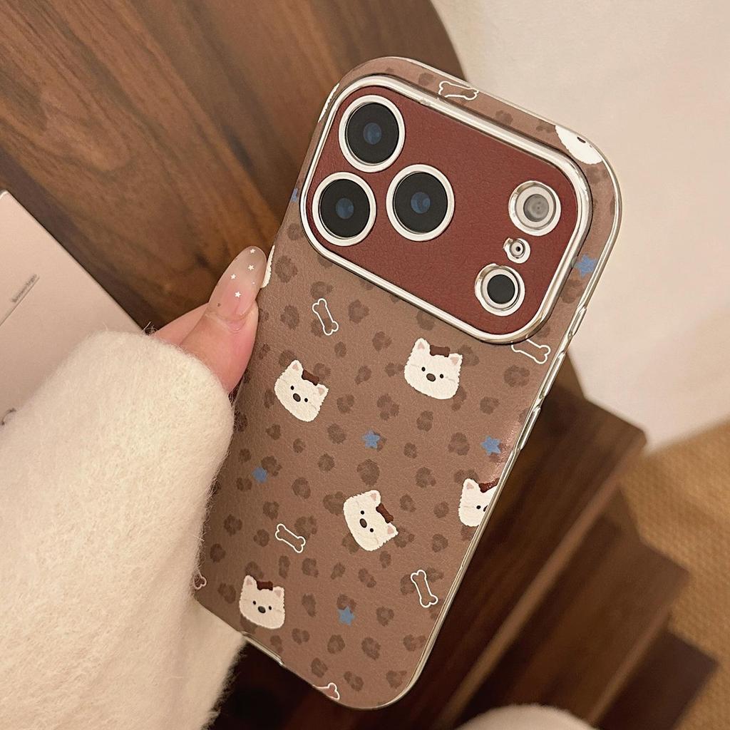 Cute Puppy Phone Case for iPhone 16, iPhone 17, iPhone 17 Pro Max
