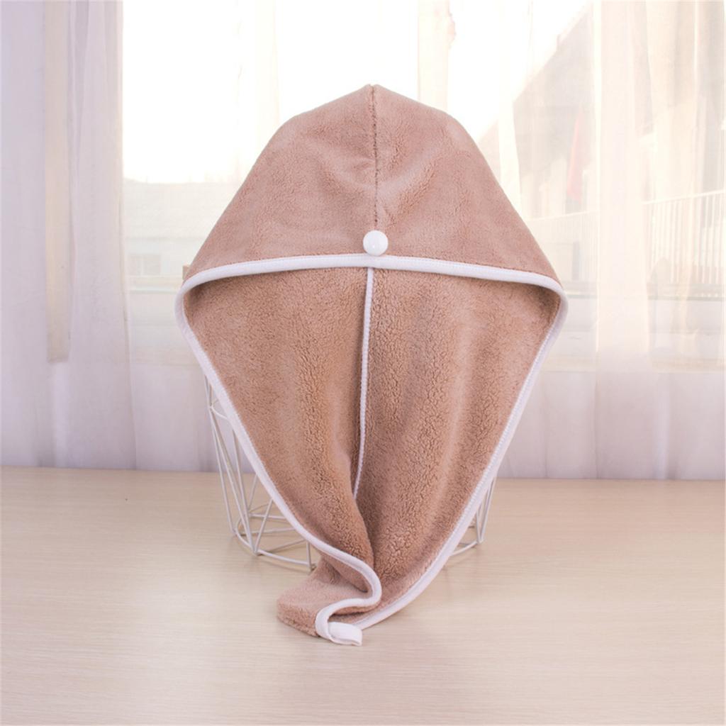 Microfiber Hair Drying Cap Turban Hair Drying Hat Super Absorbent Hair Towel For Women For Shower And Gym Use
