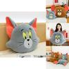 Cuscino Peluche Cartone Animato Tom & Jerry per Riposo e Sonno in Ufficio