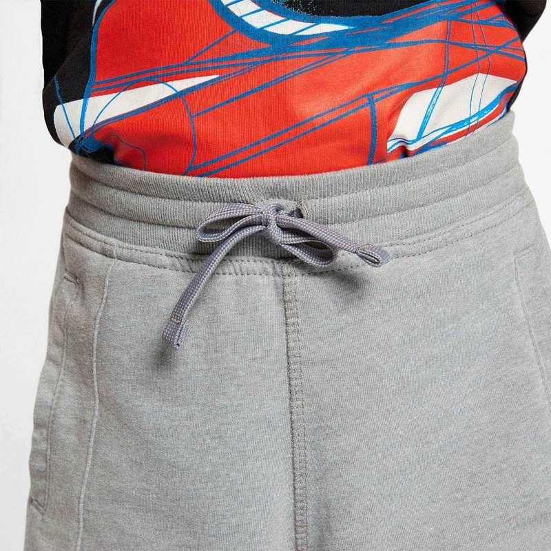 Nike Casual Logo Print Straight Leg Shorts Kids Shorts Gray HA5017-042
