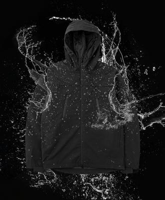 Lettercomo Fly Rain Hardshell Parka Wind Jacket Black