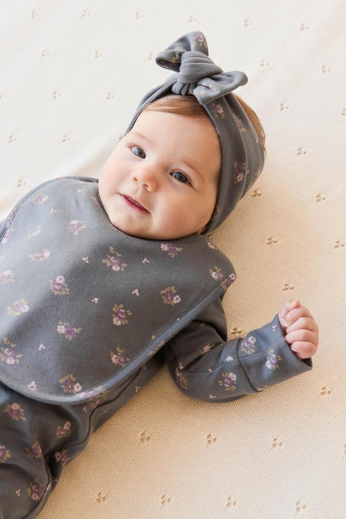 Organic Cotton Romper Simone Lava JBCO251152 Baby DGRY 80 [Jamie Kay]