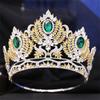 Couronnes en cristal élégantes avec peigne pour femmes, magnifiques tiares de princesse pour anniversaire et célébration spéciale