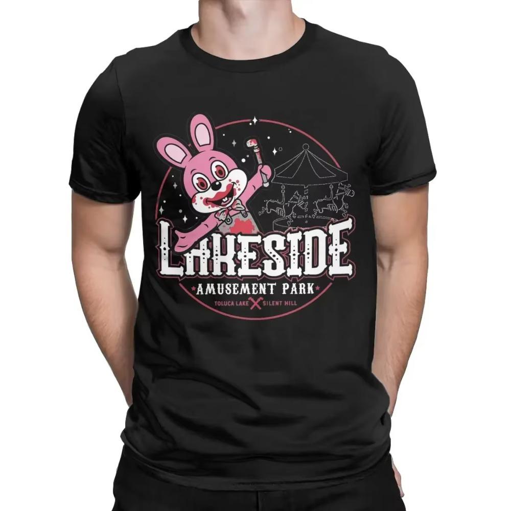 Maglietta da uomo Lakeside Park Silent Hill Novità 100% cotone Magliette a maniche corte Magliette girocollo Vestiti 6XL